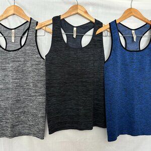 3 Racerback Tank Tops, brand new